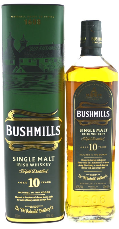 Bushmills Malt 10 0,7l aus | Whiskey worldwidespirits Ireland Jahre